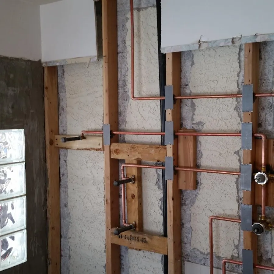 Copper pipe installation for Burst Pipe Repair in Belgrade